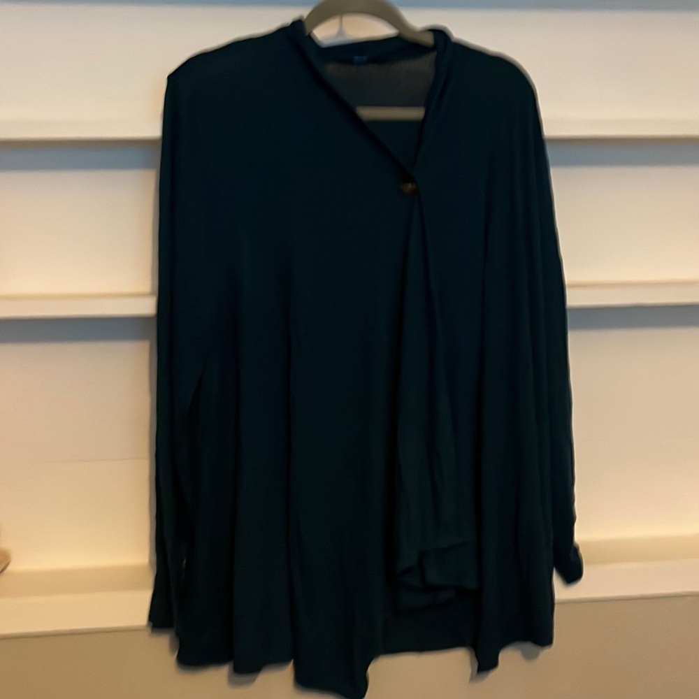 Green asymmetrical top